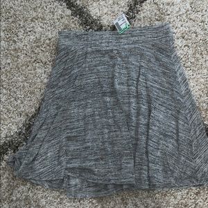 Grey skater skirt